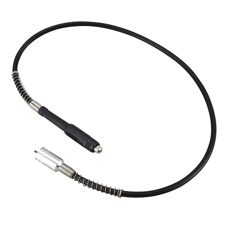 

LICE-3X New Extension Cord Flexible Shaft Rotary Grinder Tool For Dremel Polishing Chuck Black
