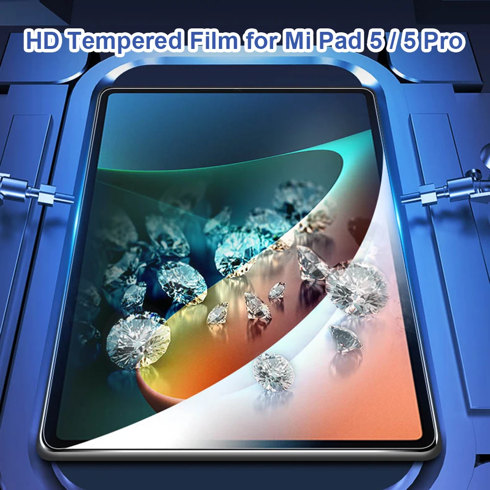 Vidrio templado para Xiaomi Pad 5/Pad 5 Pro, Protector de pantalla de 11 pulgadas para Xiaomi Pad 5 Pro, película de lente de cámara MiPad 5 2021