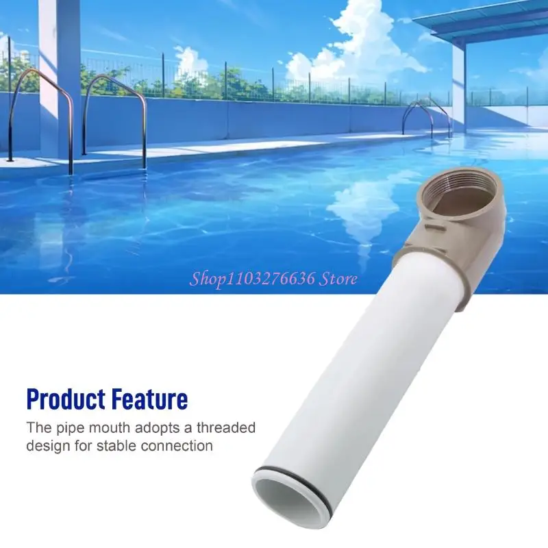 R6FD DEX4820EA Ellbogenkomponente Teil für vertikale -Filter mit sicherem O -Ringen Design