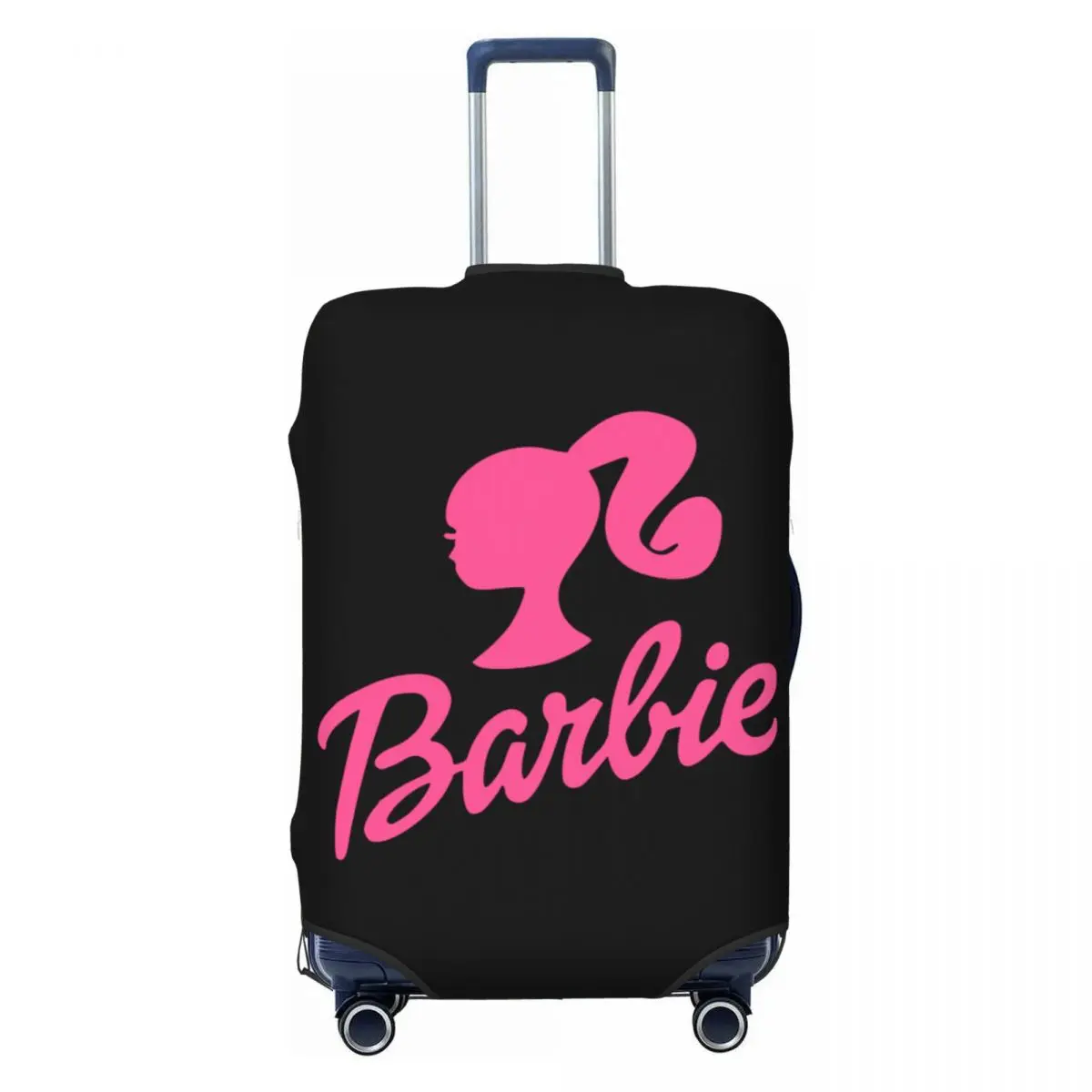 Funda protectora personalizada para equipaje Barbie, cubierta divertida para maleta de viaje de 18 a 32 pulgadas