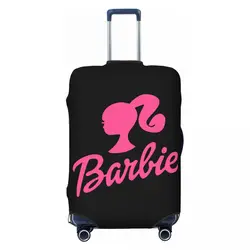 Funda protectora personalizada para equipaje Barbie, cubierta divertida para maleta de viaje de 18 a 32 pulgadas