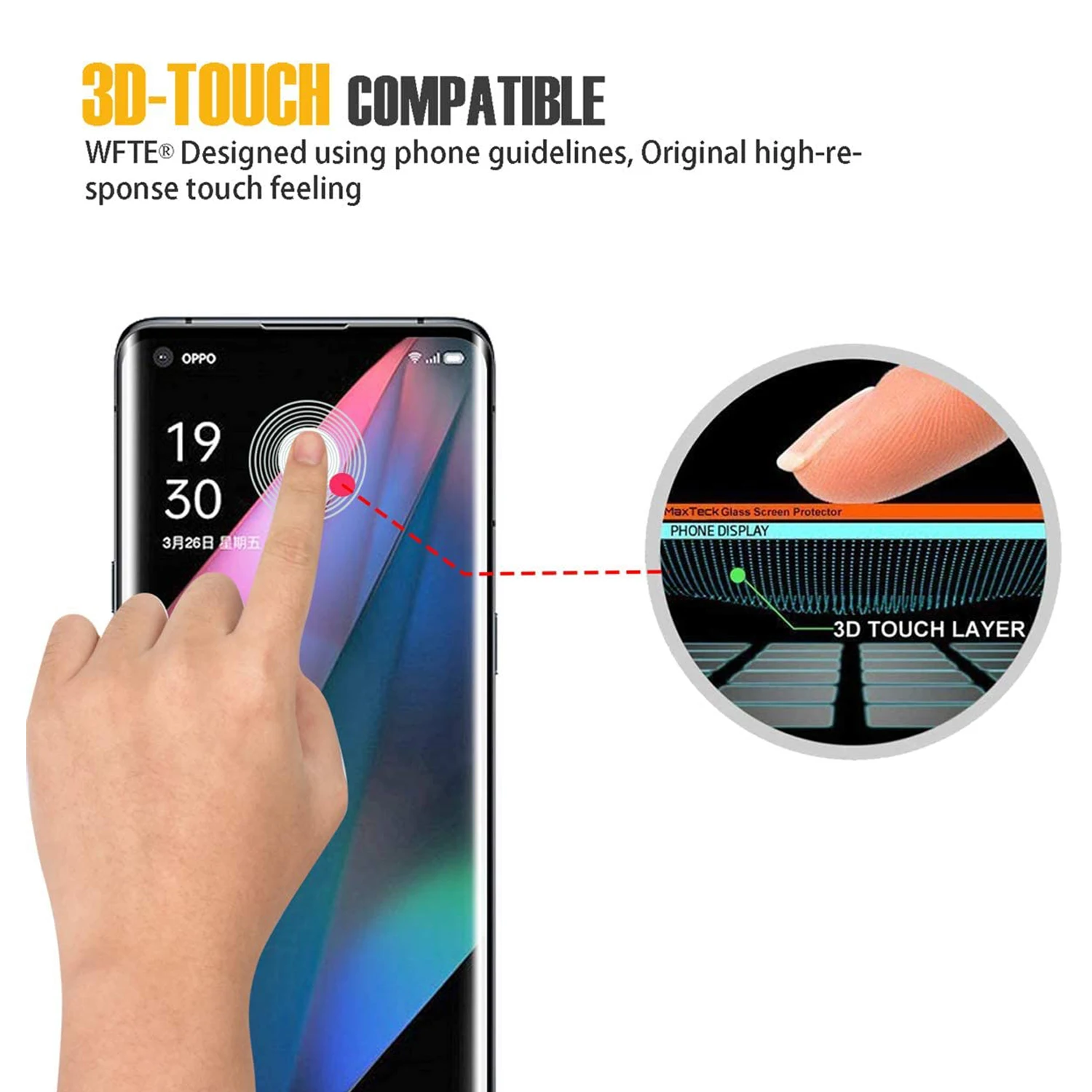 1/4Pcs Tempered Glass For Oppo Find X3 Pro Screen Protector Glass