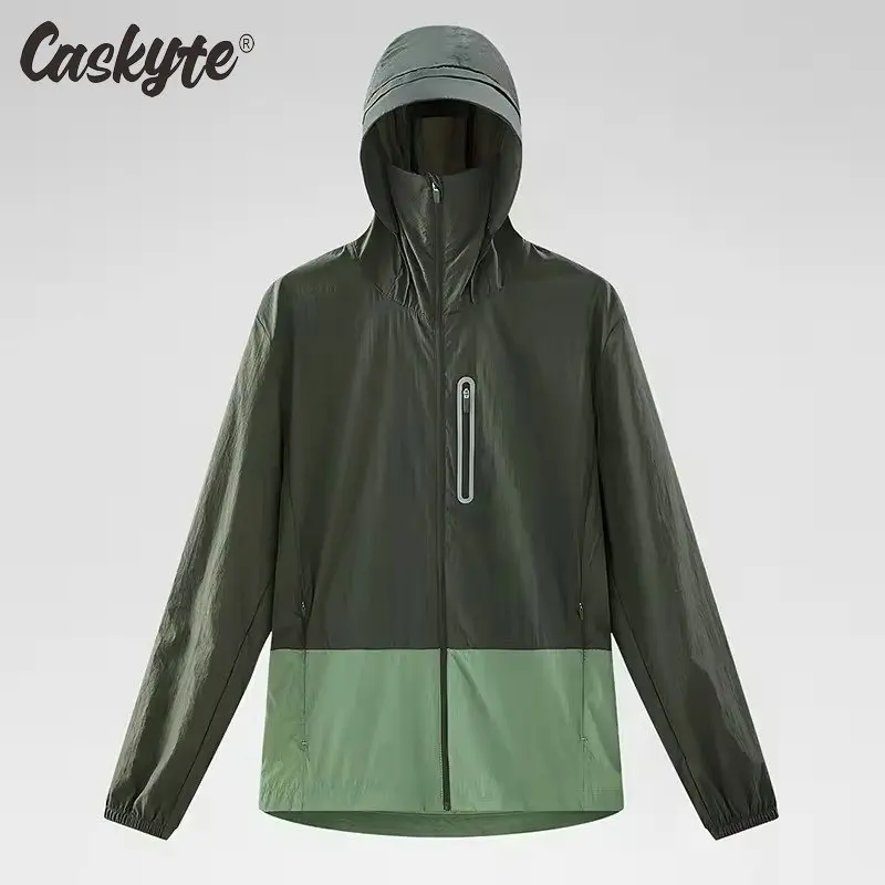 

Ветровка CASKYTE унисекс: водонепроницаемая, с защитой от УФ-лучей, для кемпинга, альпинизма, велоспорта, пешего туризма, быстросохнущая, солнцезащитная куртка