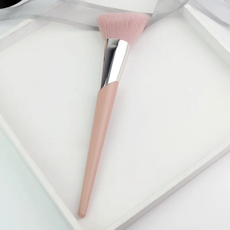 #190 Large Contour Makeup Brush Pink 1pcs Angled Contour Powder Sculpting Makeup Brushes Beauty Cosmetic Tools