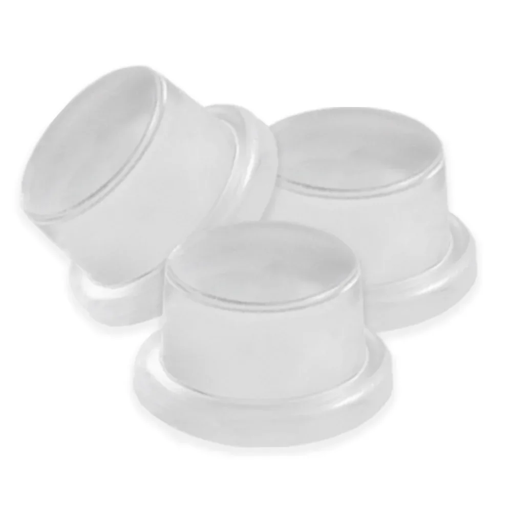 Topes de puerta para pared, protector de pared para perilla de puerta, tapón de manija de puerta absorbente de golpes, protege toda la superficie de la pared, transparente