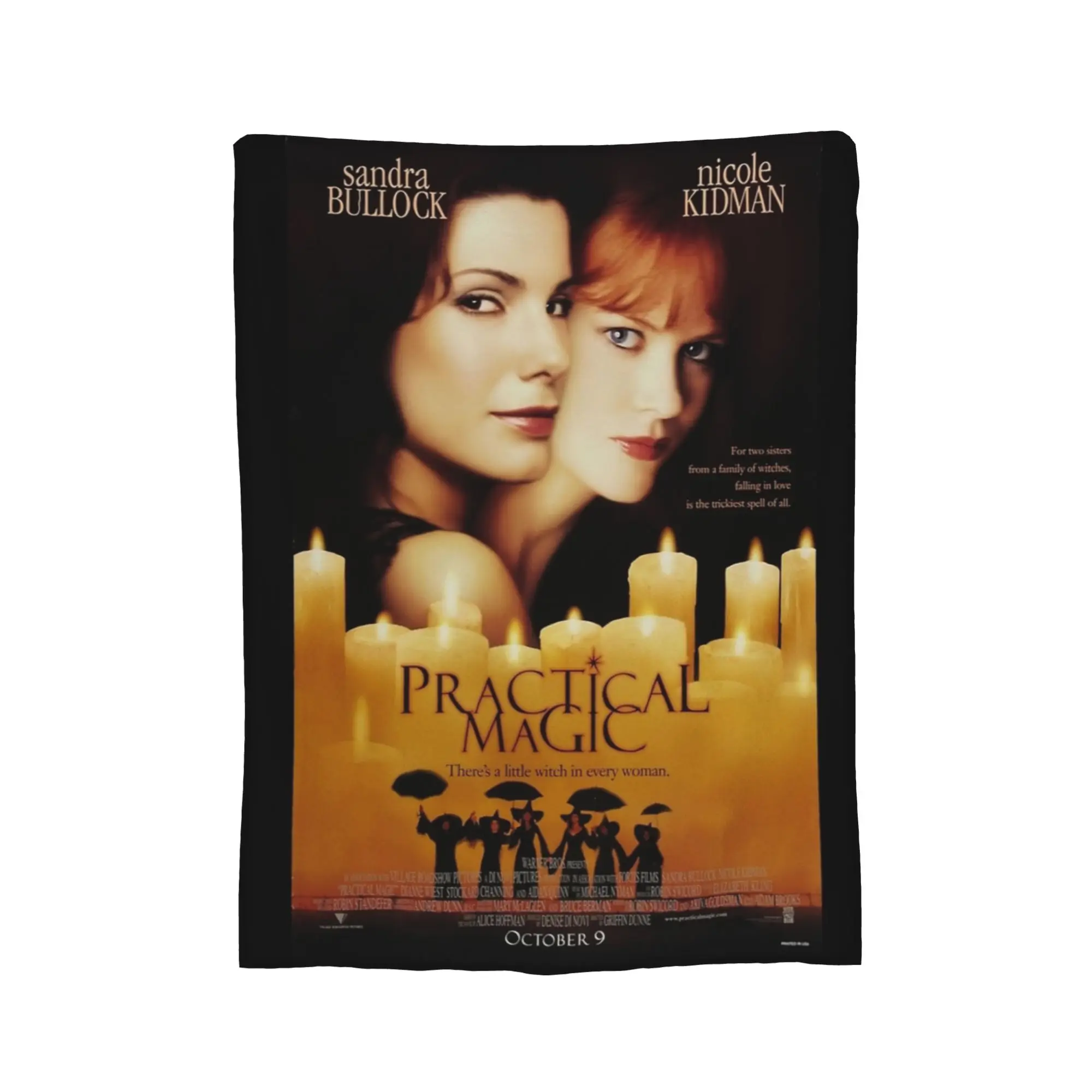 Practical Magic Blankets  Fleece Novelty Soft Throw Blankets for Bedding Lounge  Winter