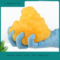 Medical teaching human silicone one pound fat model of human body fat structure tissue exercise simulation teaching aids