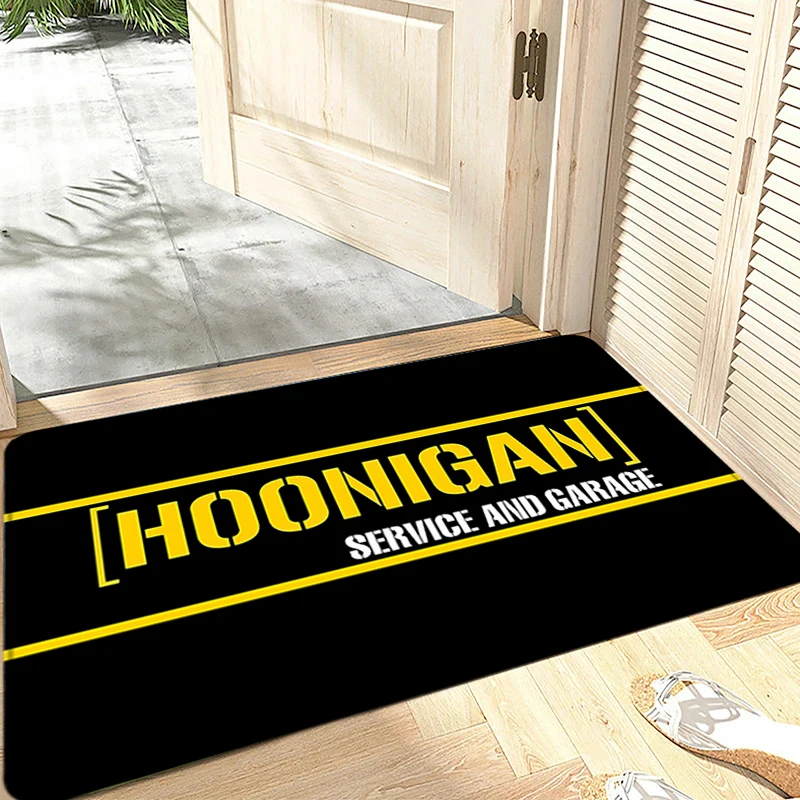 인테리어 룸 플로어 매트 도어매트 후니건스 HNGs 미끄럼 방지 발 매트 현관용 주방 카펫 침실 침대 옆 매트 홈 데코