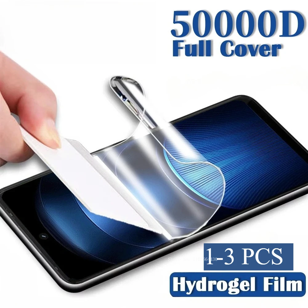 

1-3Pcs Soft Hydrogel Film for Vivo IQOO Z10x Lite Turbo Pro Protective Film Anti-Scratch Easy To Install and Better Hand Feel