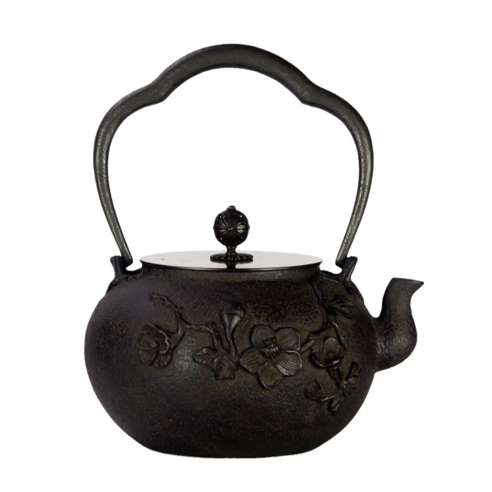 1100~1300ML Handmade Antique Cast Iron Teapot Japanese Style Tea Kettle for Boiling Water Original Iron Teapot Home Decoration