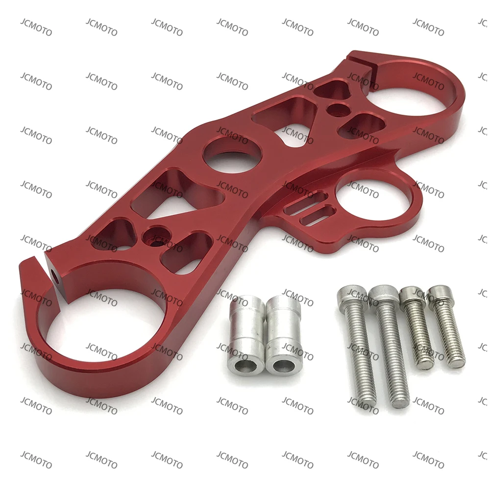 

For YAMAHA YZF R6 YZFR6 2008-2013 2014 2015 2016 Motorcycle Front Fork Lowering Triple Tree Upper Top Clamp Yoke Accessories