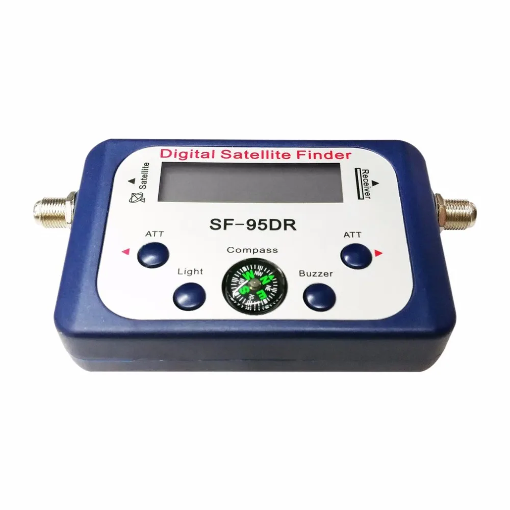 950-2150MHz Digital Satellite Finder SF-95DR Meter Satlink Receptor TV Signal Receiver Sat Decoder DVB-T Satfinder Dropshipping