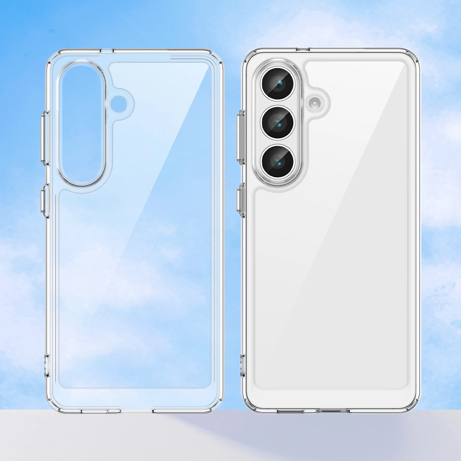 حافظة لهاتف سامسونج جالاكسي S26 بلس حافظة شفافة لهاتف سامسونج جالاكسي S26 بلس غطاء هاتف فاندا هارد شفاف لهاتف سامسونج S26 بلس