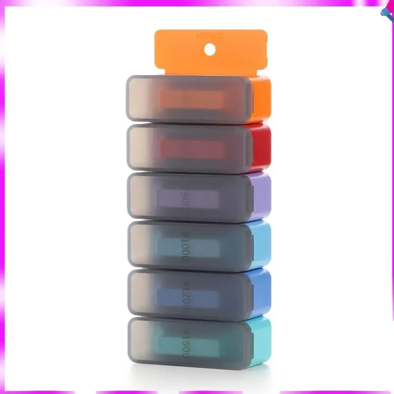 N96R Combination Of Self-Adhesive Sandpapers Included Grinding Block For Modeler Hobby Building Tools Model Making DIY