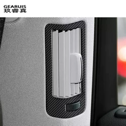 Car Door B Pillar Air Conditioner Vents Frame Decoration AC Outlet Cover Stickers Trim For Audi Q7 4l 2008-2015 Auto Accessories