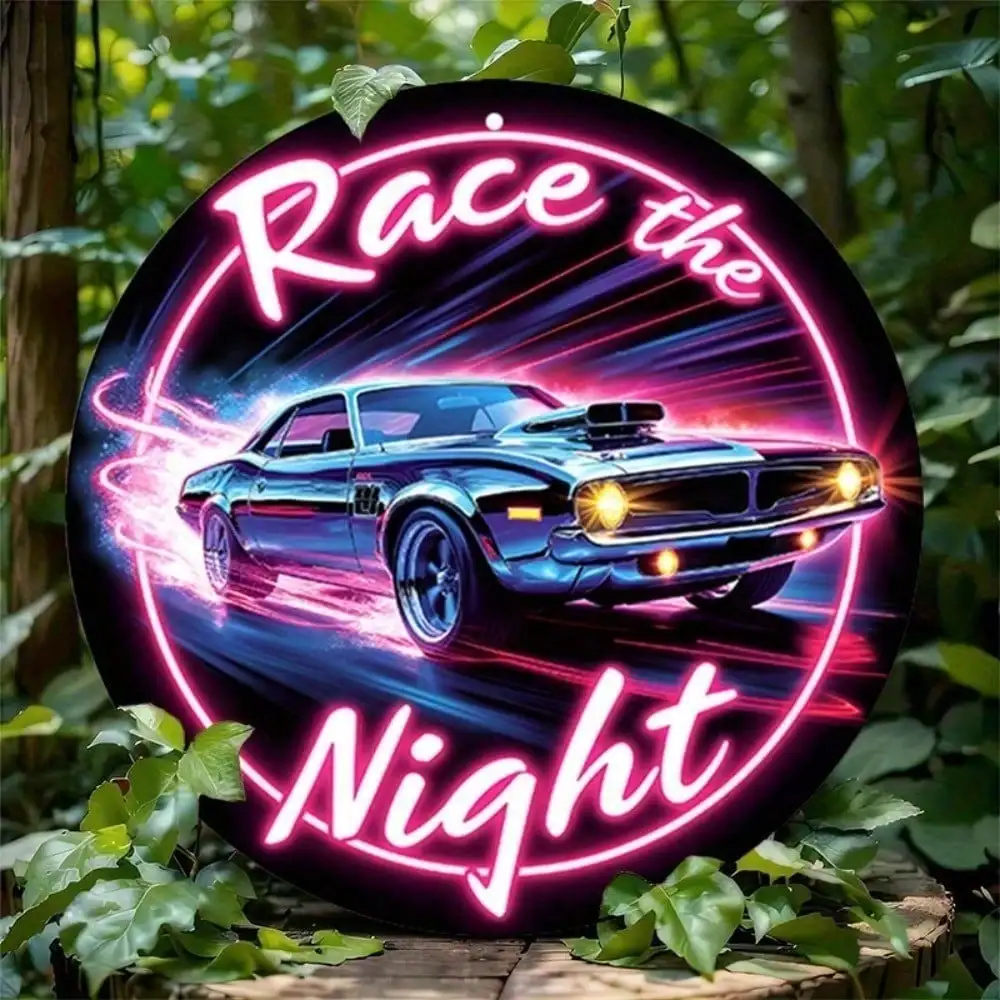 Cif Pink Neon Car S…