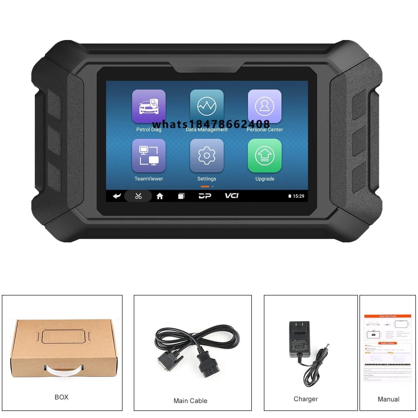 

[US Ship] OBDSTAR Master Full Version for Calibration/OBDII Functions Get Free FCA 12+8 Adapter