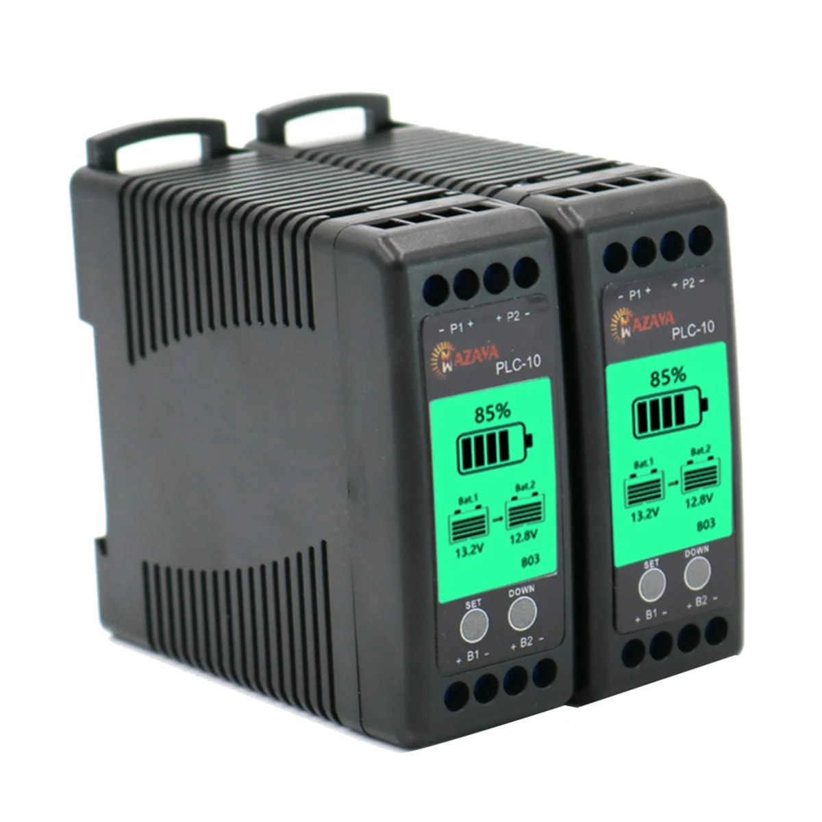 A49T PLC-10 Battery Equalizer Active Gel Lead Acid Li Li-Ion LiFePO4 Battery Balancer 2S 2P 12 24 36 48 96 V