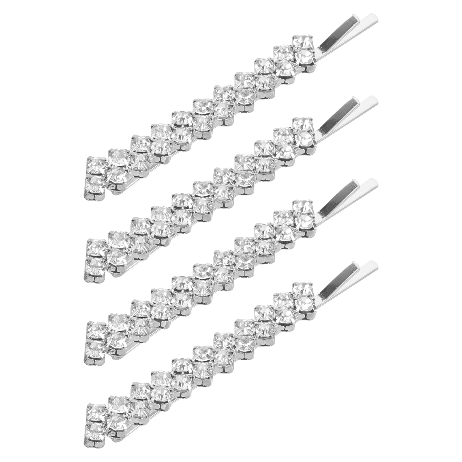 

Crystal Hairpin Rhinestone Woman Hairpins Clip Bobby Metal Bridal Accessories for Women