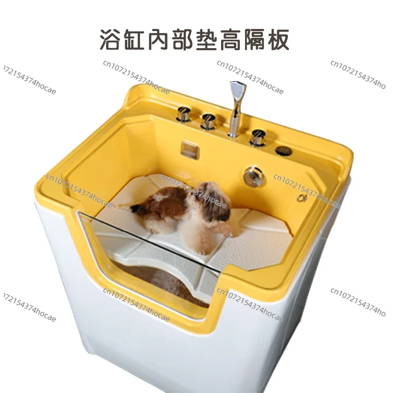 Bathtub interior raised baffle ABS acrylic sheet pet SPA bathtub baffle small dog cat baffle