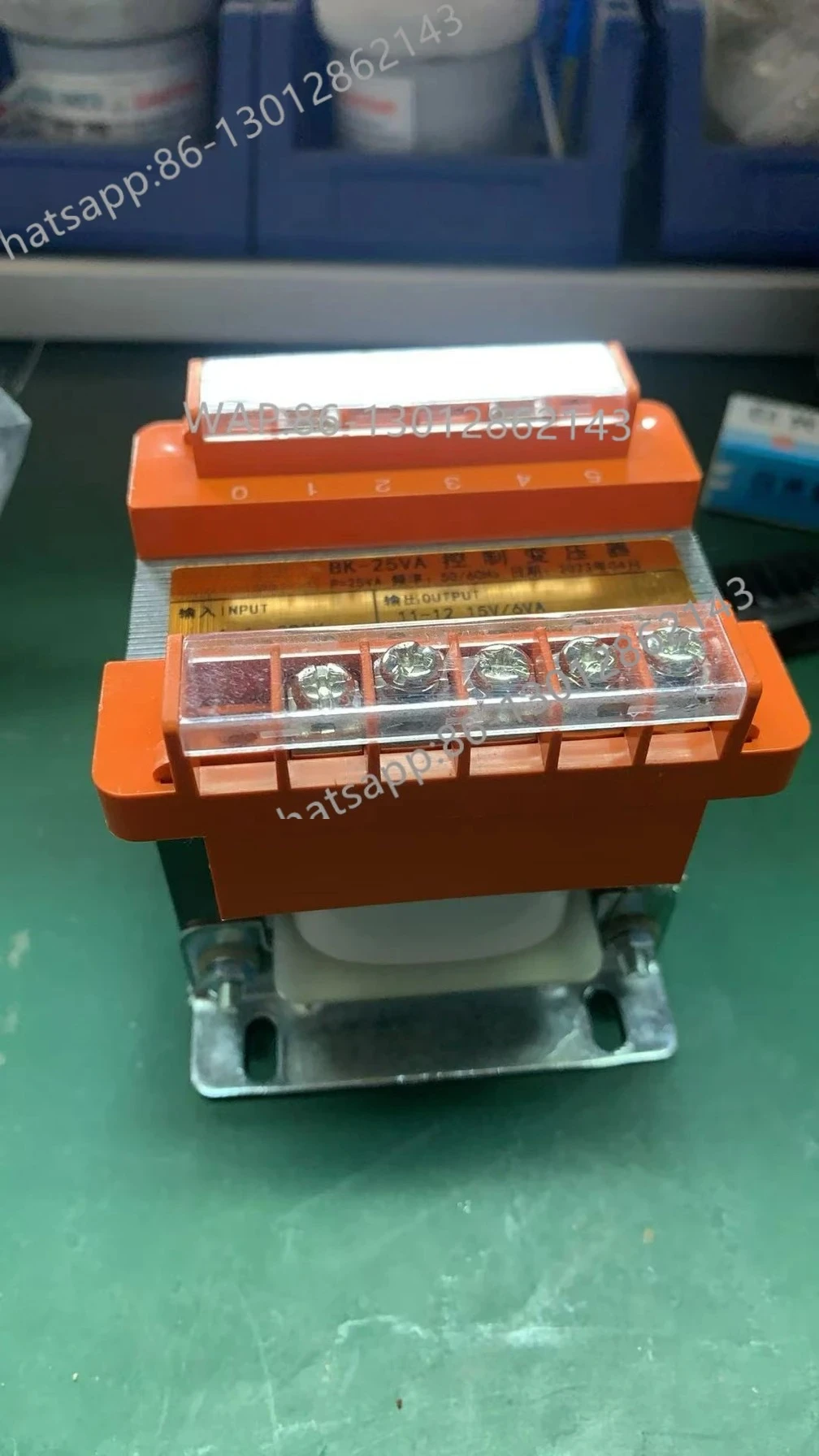 2025  Plasma transformer input 380v. Output 15v double 18v