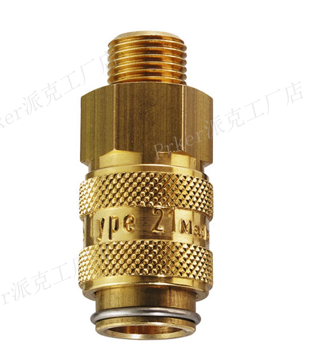 Parker RECTUS Type 21 NW 5 Quick Change Connector 21KAAW10MPX