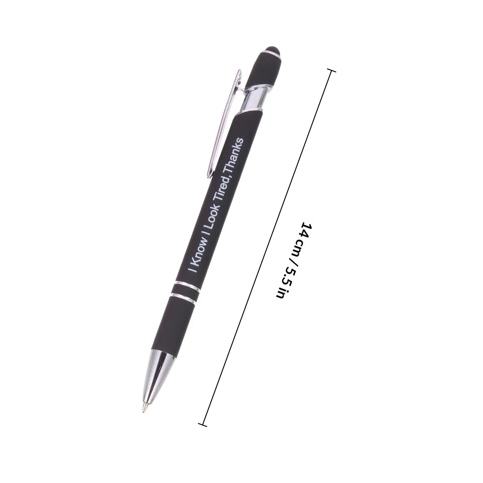 10 pcs Ballpoint Pens Smooth Writing Office School Halloween Christmas New Year Click Pen Desktop Pen Black Ink Pen Inspiring