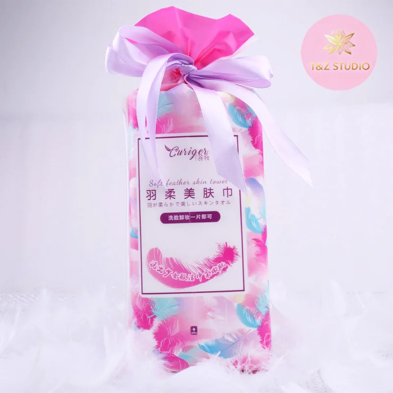 Home-in Zachte Verdikte Herbruikbare Oprolbare Handdoeken 80g/m2 Gezichtsdoekjes Reizen Schone Doek Huidverzorging handdoek