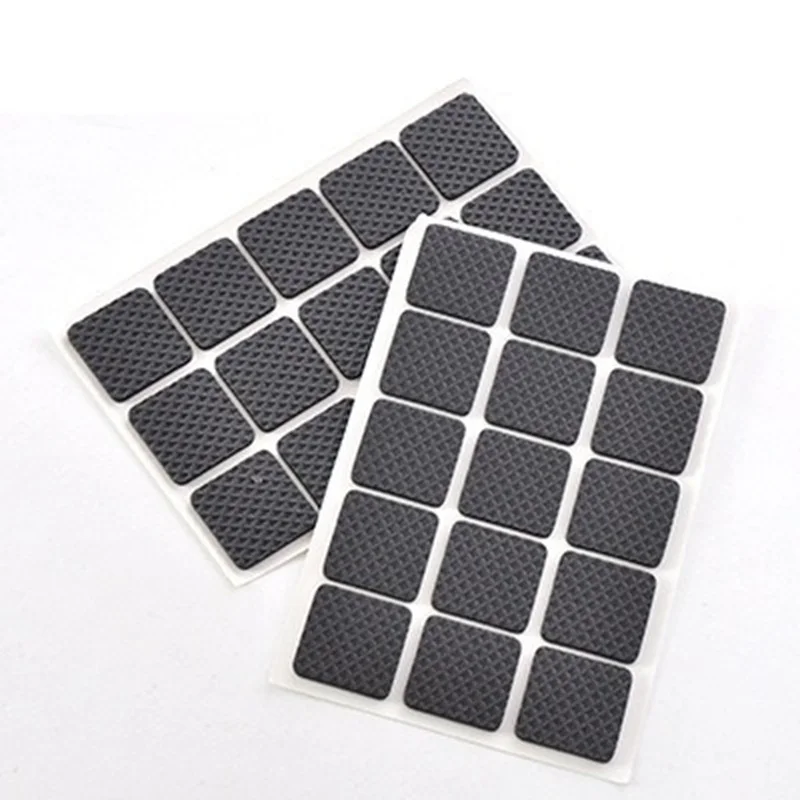 Self-adhesive Grid EVA Foam Table Leg Pads, Thickened Silent Non-slip Multifunctional Wear-resistant Cushions