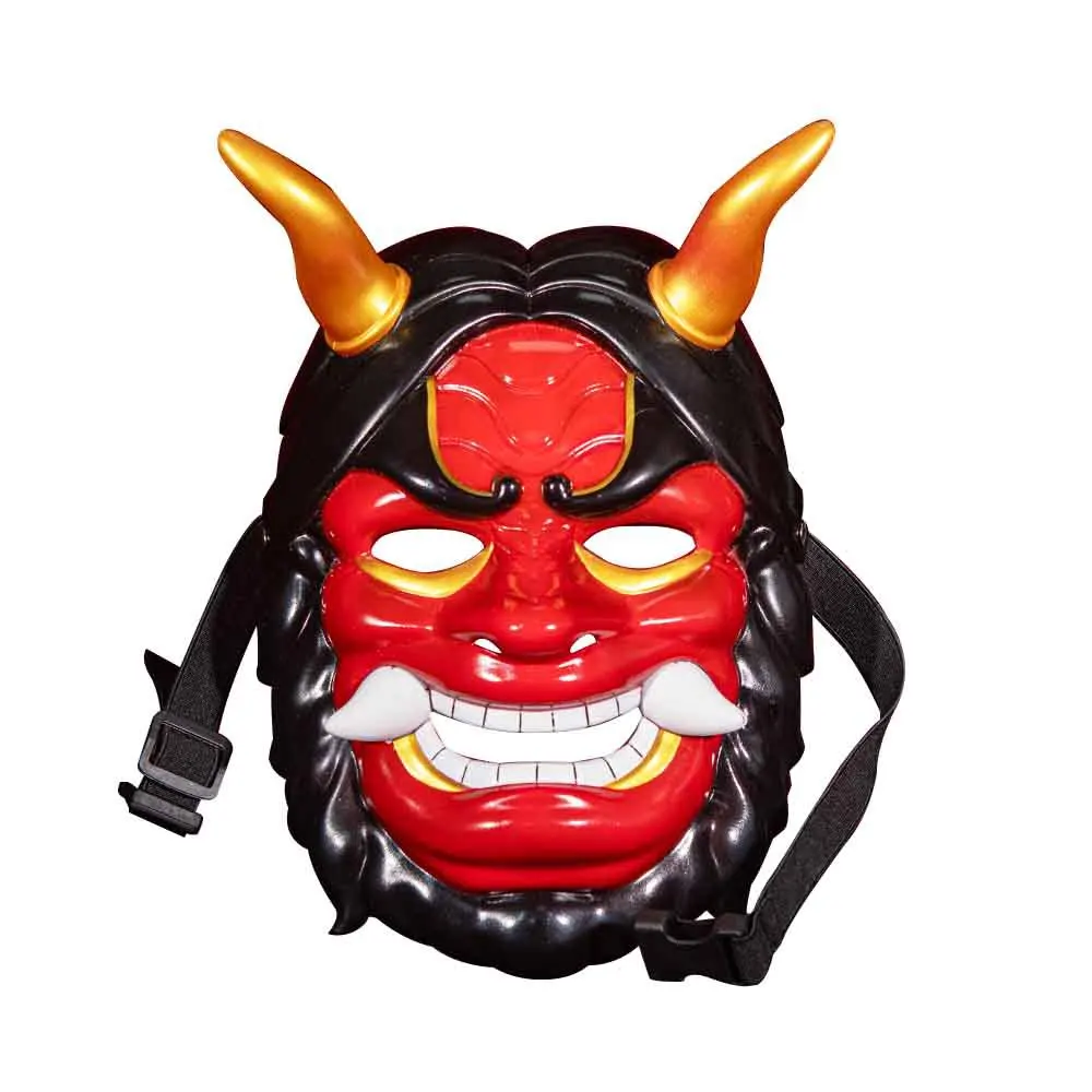 Masque fantôme japonais Hannya Halloween mascarade Cosplay fête horreur fantôme Hannya masque Hanya masque femmes hommes accessoires de maquillage masque