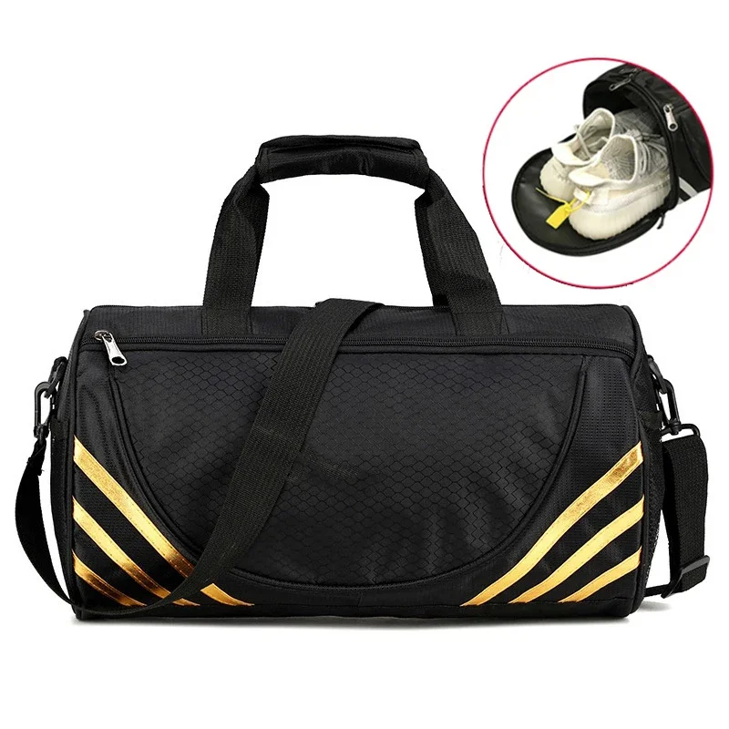 Gym Bag for Women & Men Fitness Travel Bag Gym Duffle Bag for Yoga Swimming Sports Bags Single Shoulder Backpack Luggage Handbag