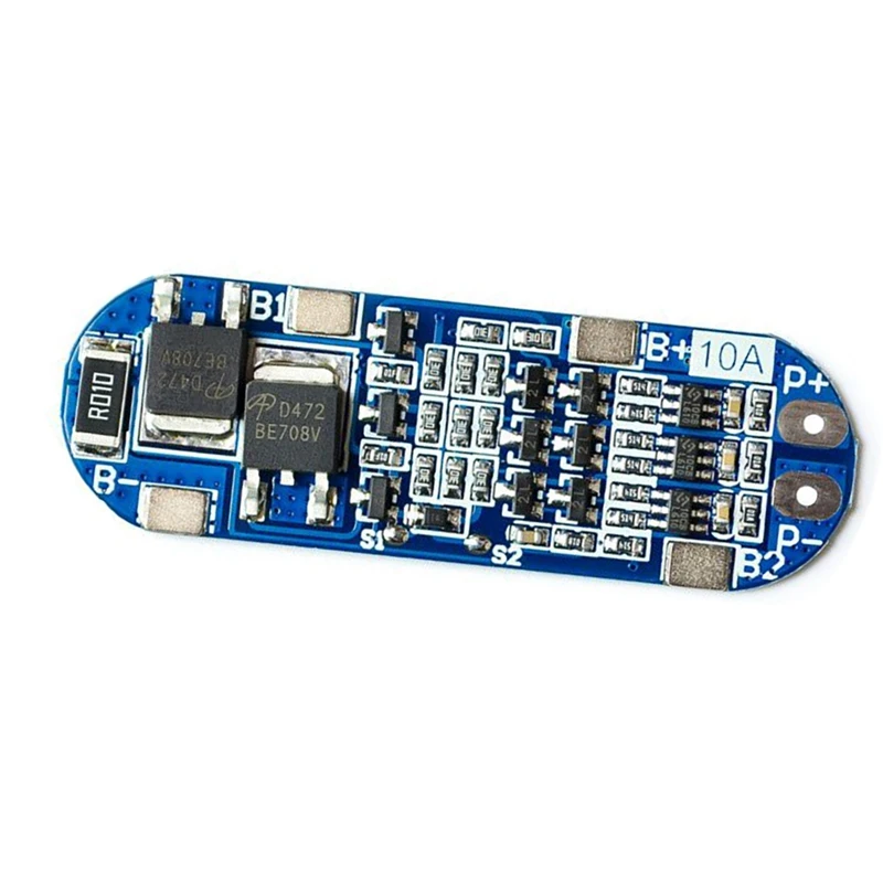 10 Stück 11,1 V 12 V 12,6 V Lithium-Batterie-Ladegerät-Schutzplatinenmodul