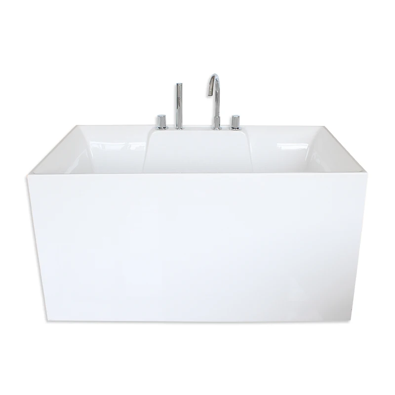 Small-sized bathtub home adult bath plus mini square fan accessories