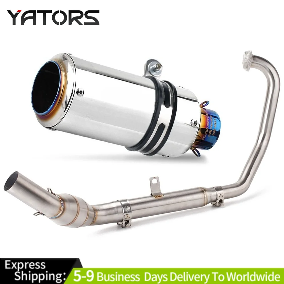 

For CF-MOTO 250NK/SR 300NK 300SR/SS Full Exhaust System Header Pipe Muffler Tips Exhausts Pipes