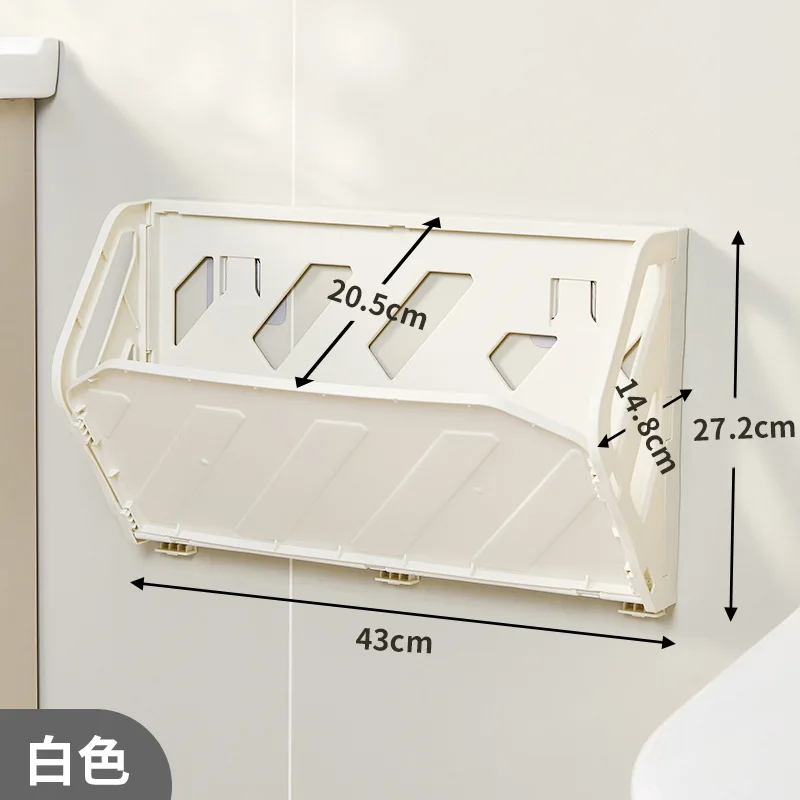 Wall-Mounted Foldable Shoe Rack for Living Room - No Drill Multi-Purpose Storage Organizer with Collapsible Shelves & Boxes