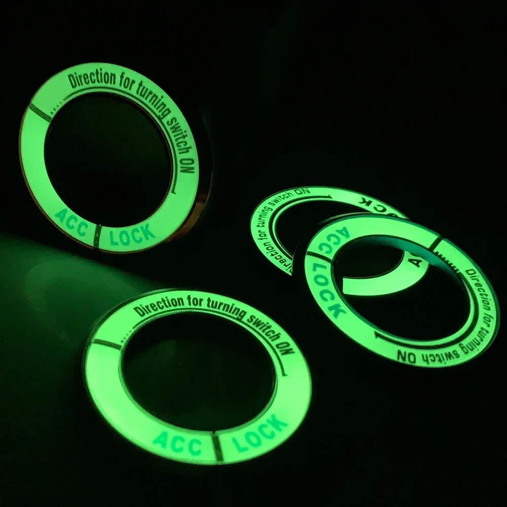 Car Ignition Switch Key Hole Ring Sticker Cover for Chevrolet Cruze Aveo Lacetti Niva Spark Orlando Epica Sail Sonic