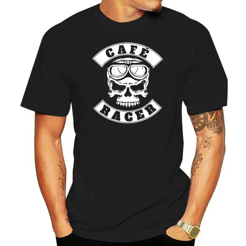 Cafe Racer Biker Motorcycle Busy Bee Café And The Ace Café Print T-Shirt Printing Apparel  Tee Shirt