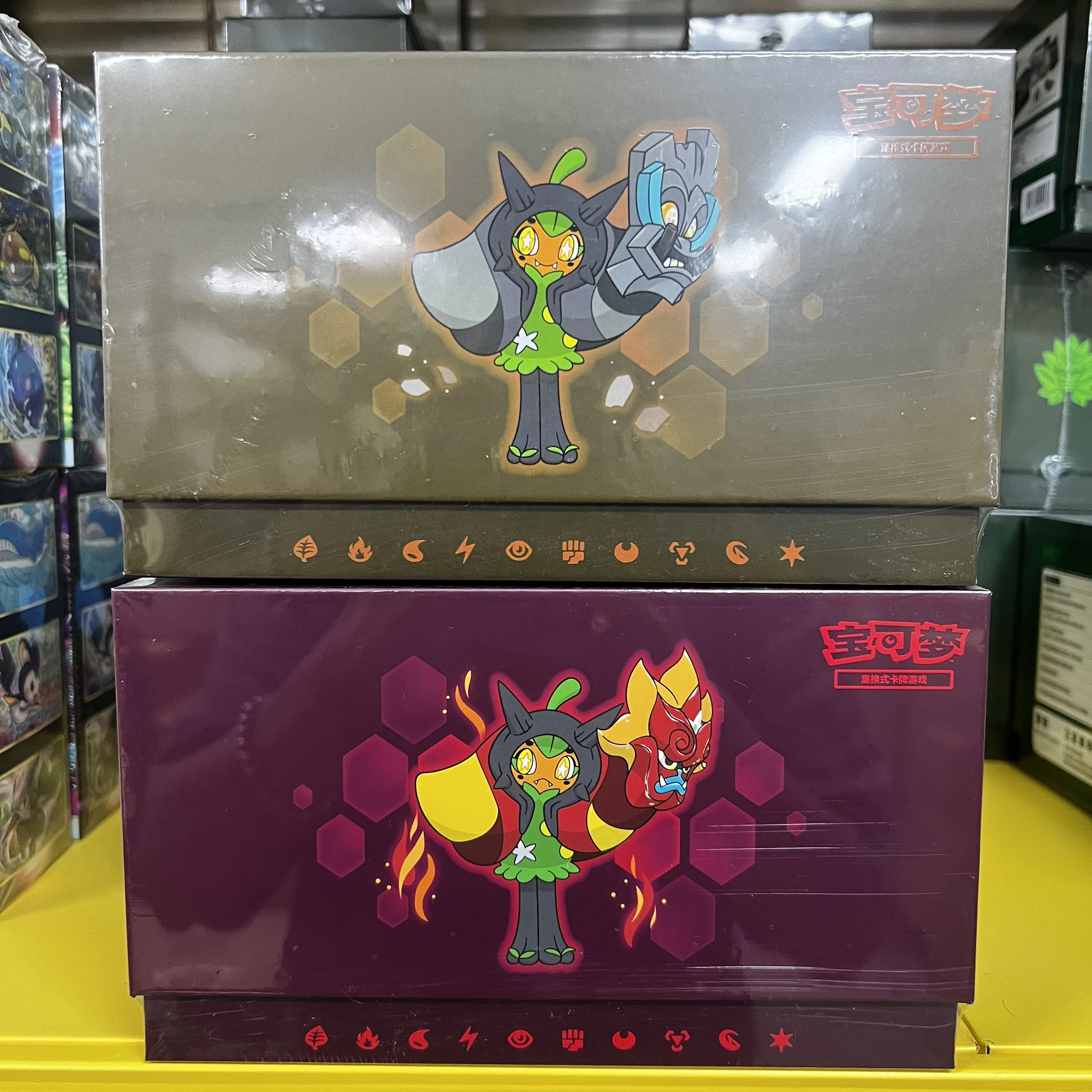 

Genuine Official Pokemon PTCG Ogerpon Collector Gift Box Set, Includes Trading Card Booster Packs, Protective Card Sleeves & Dec