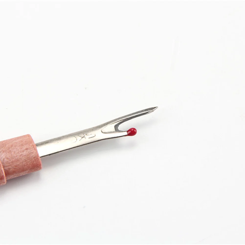 

Stitch Ripper Seam Ripper Handy Sewing Tool with Mini Fork Protector for Fabric Safe Unpicking Buttonholes Tags Seam Unpicker