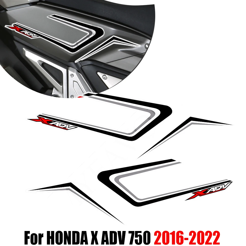 

Motorcycle X ADV For HONDA XADV X-ADV 750 Side Panel Stickers Tank Pad Fuel Protector Fairing Emblem Logo Windshield Scooters