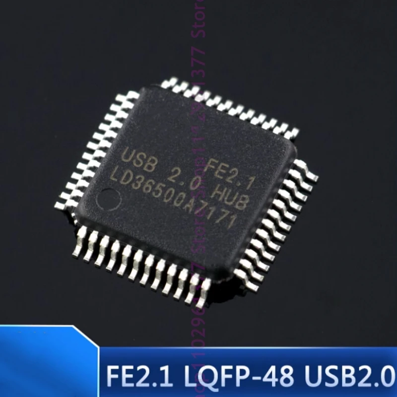 

10-100pcs New FE1.1 FE2.1 QFP-48 USB2.0 Interface Controller Chip