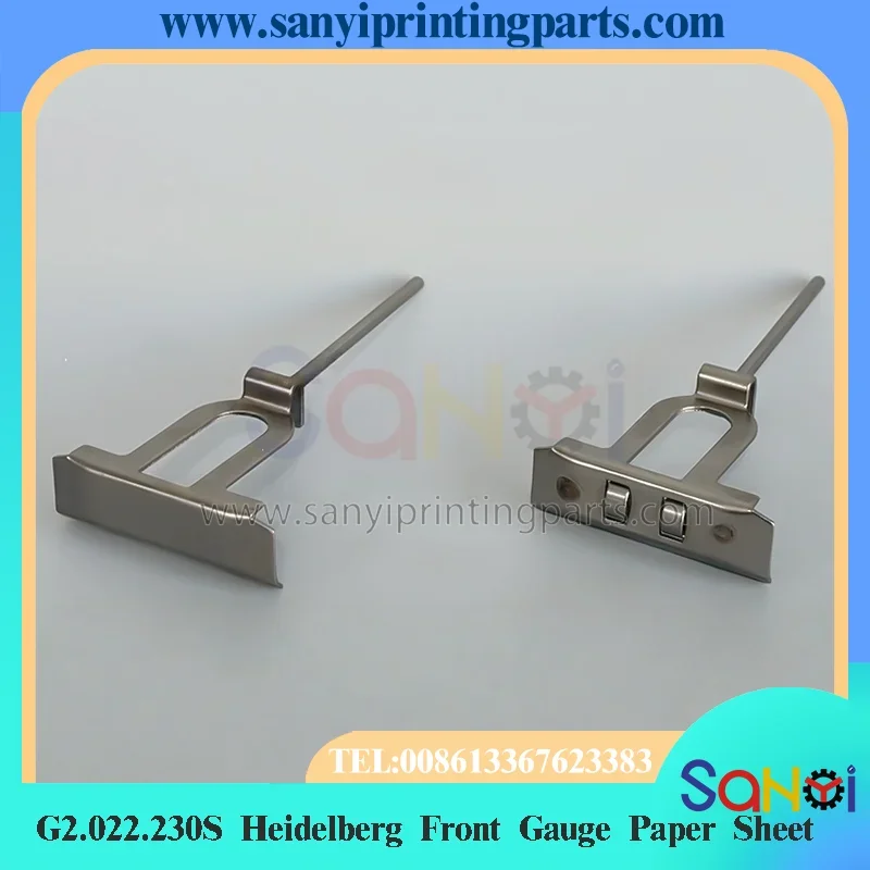 2 Piece G2.022.230S Heidelberg Front Gauge Paper Sheet For SM52 PM52 Printing Machine Parts