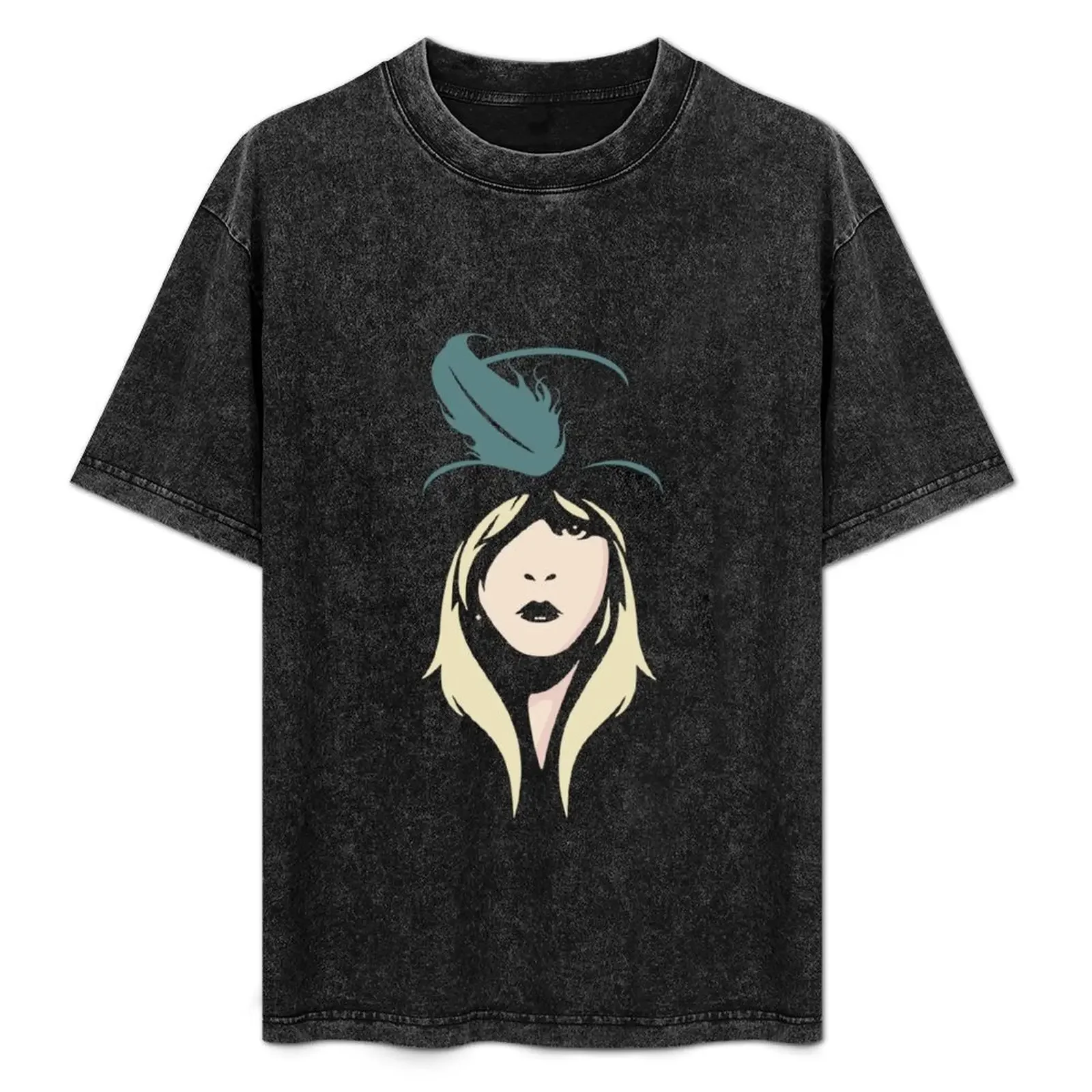

STEVIE NICKS funny T-Shirt Large Size Short Sleeve T-Shirt