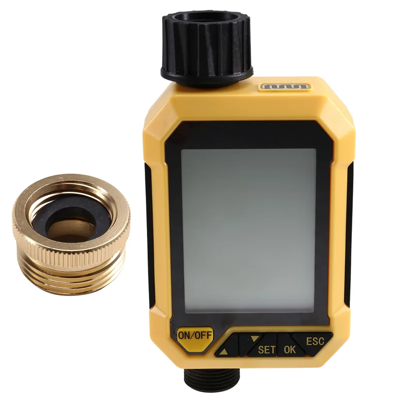 

AT02-Automatic LCD Garden Watering Timer, Essential For Efficient Irrigation, With 99-Minute Duration And Rain Delay Up To 30 Da