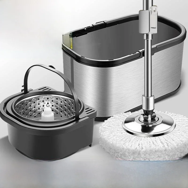 

Double Drive Hand-Free Cleaning Tool Rotating Mop Bucket Home Use Business Gift Mop Efficient Floor Cleaning Tool