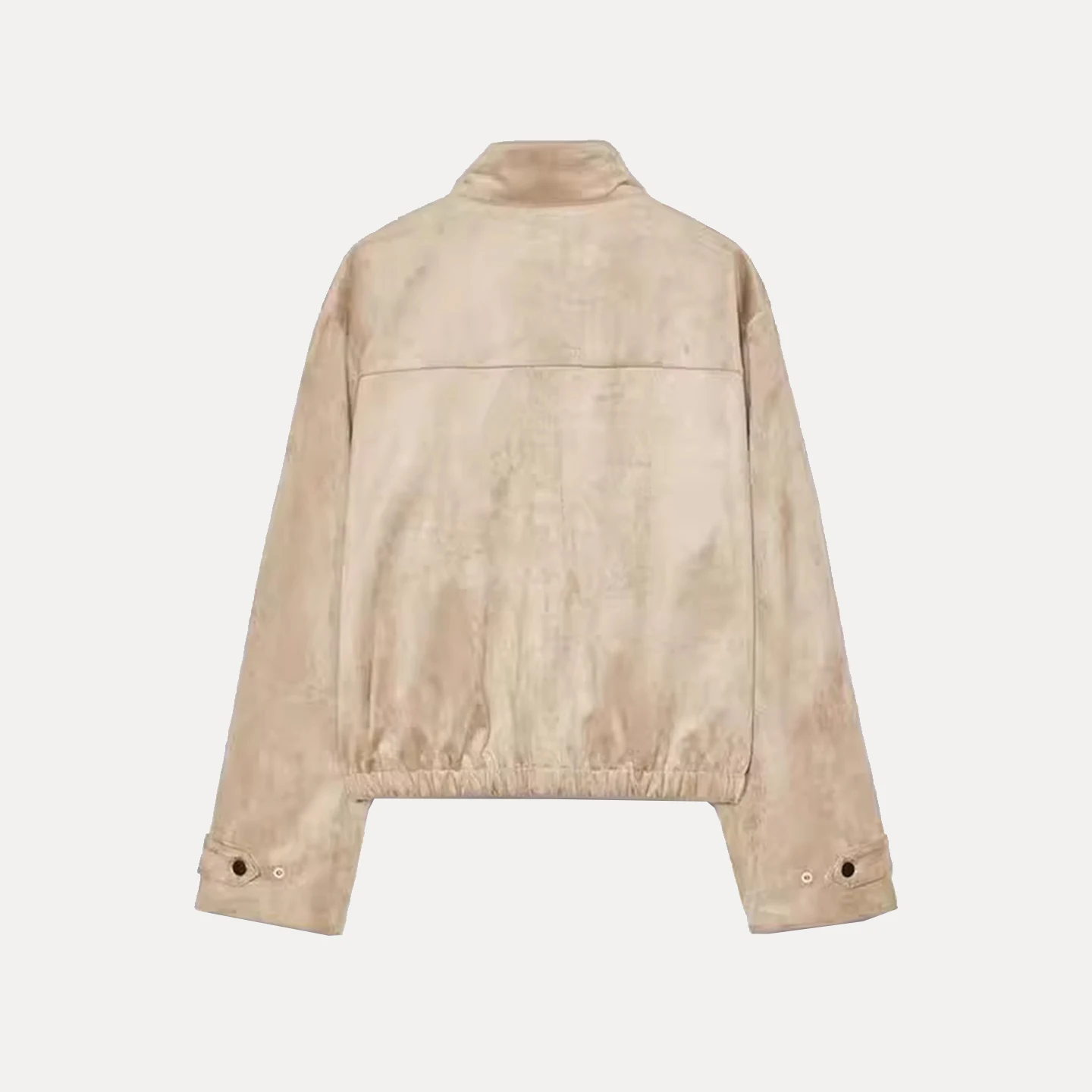 Décontracté Long Sve velours Jaet femmes Sle automne nouveauté Z marque col montant autre matériel vêtements d'extérieur pour dames