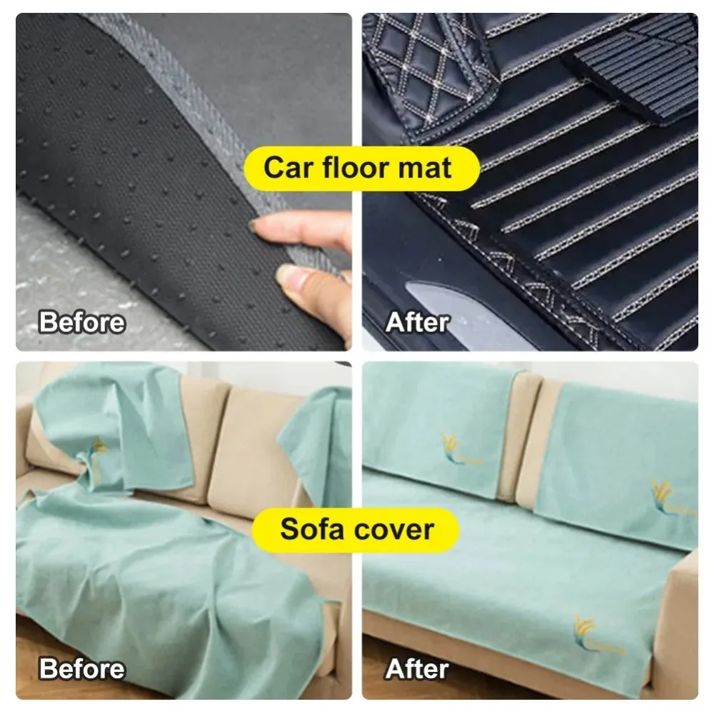 New Strong Self-Adhesive Fixing Stickers Double Sided Car Floor Mats Fixed Patches Home Carpet Sheets Non-slip Grip Tapes