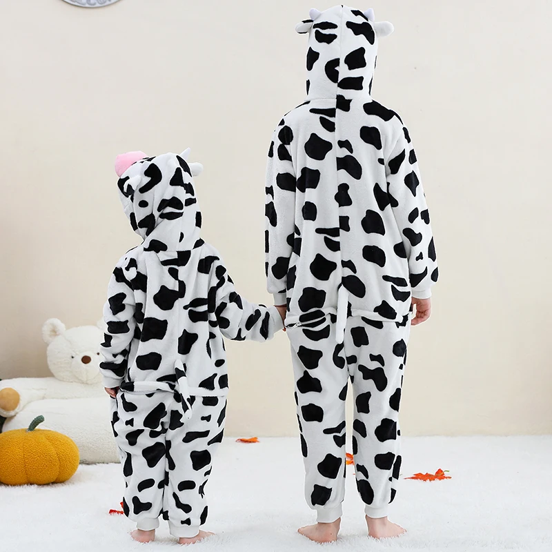 MICHLEY Löwen-Kinder-Schlafsack, Flanell-Decke, Schlafanzug 3-12 Jahre, Kapuzenpyjama, Kostümkleidung, Jumpsuit für Jungen und Mädchen – Detail 29
