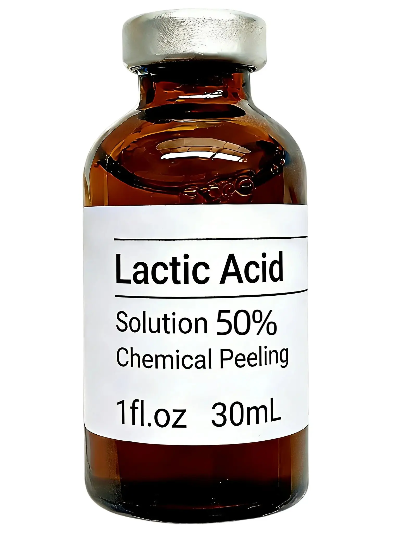 Acide lactique pour peeling, qualité salon, acide lactique 20% 30% 40% 50% 60% 70% 80% 88% 30ml, réactif chimique pur pour la recherche en laboratoire et le nettoyage