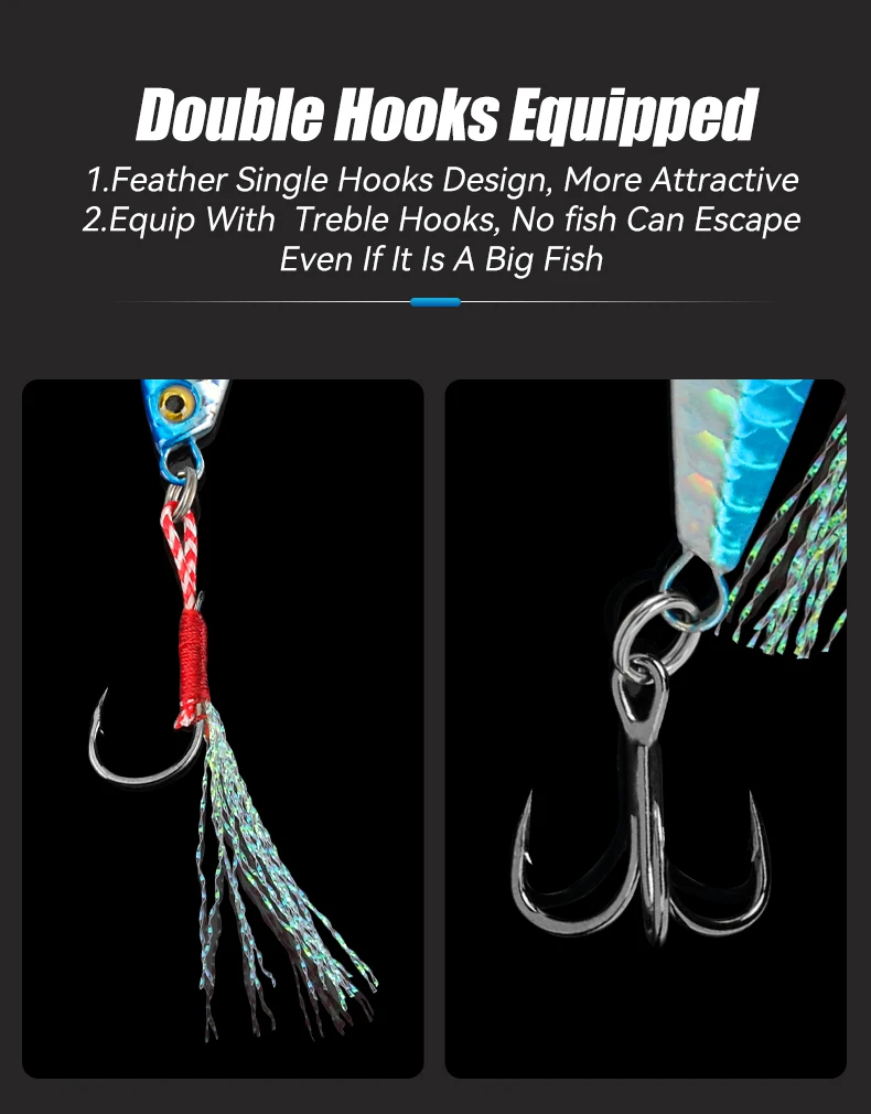 LEYDUN 10g 15g 20g Metall-Jig-Angelköder 5 Stück Trolling-Hartköder Bass-Seelocken Tackle Forellen-Jigging-Köder Jigs Salzwasser – Detail 8